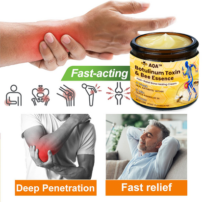 Final Day 79% OFF 🔥AQA™ Botulinum & Bee Essence Pain-Relief Bone Healing Cream