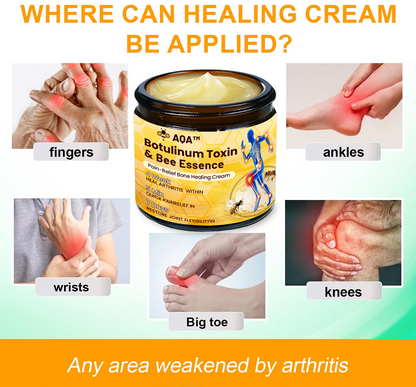 Final Day 79% OFF 🔥AQA™ Botulinum & Bee Essence Pain-Relief Bone Healing Cream
