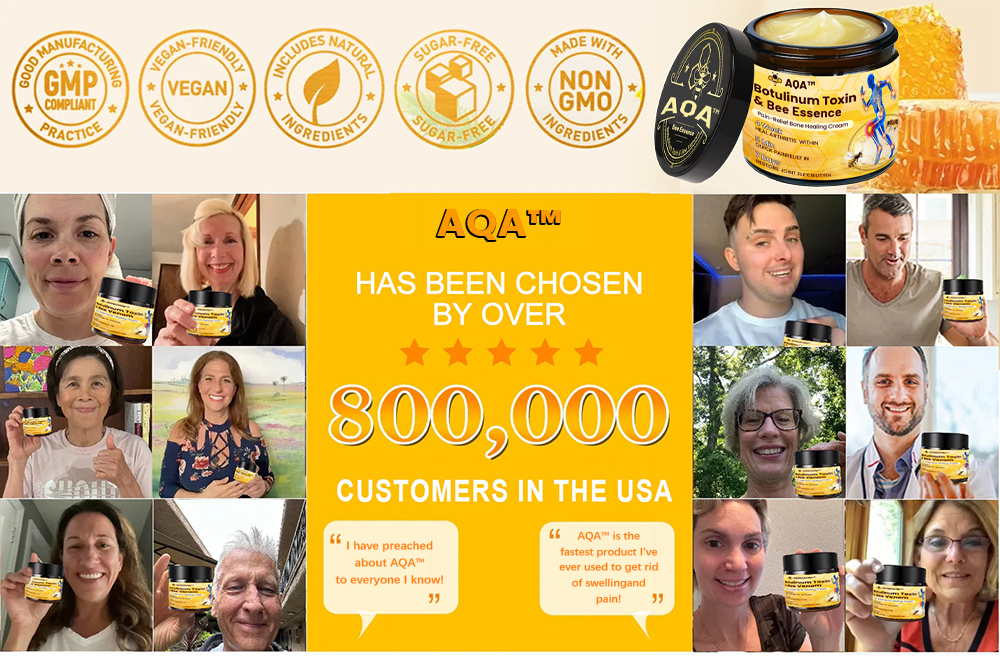 Final Day 79% OFF 🔥AQA™ Botulinum & Bee Essence Pain-Relief Bone Healing Cream
