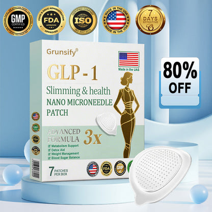 80% OFF Final Hours | Grunsify® NIDDK-Tirzepatide Nano Microneedle Patch – FDA Certified Weight Loss Solution