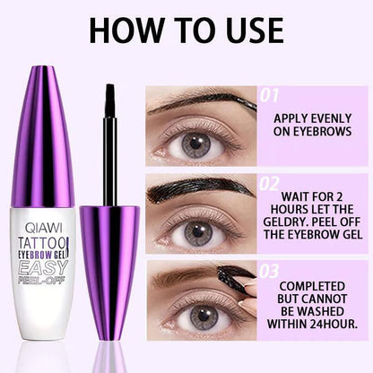🌟New product launch discount 70% OFF🔥Semi-permanent eyebrow tattoo gel⚡Salon-level eyebrow shaping service