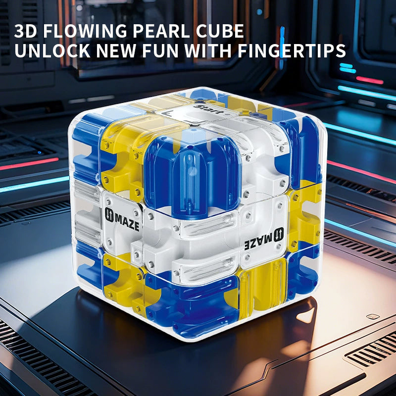 🔥 LAST DAY PROMOTION - 50%OFF 🔥Large Labyrinth 3D Puzzle Maze Cube - Engaging Brain Teaser Toy