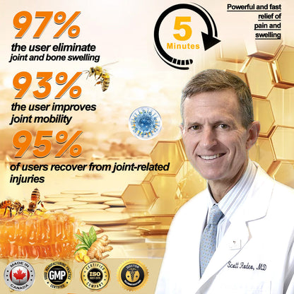 Final Day 79% OFF 🔥AQA™ Botulinum & Bee Essence Pain-Relief Bone Healing Cream