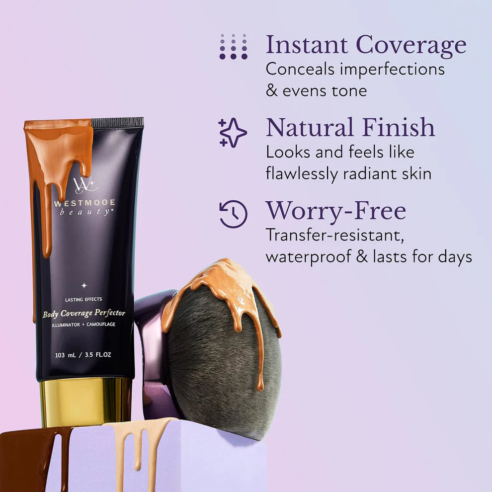 🔥Final 3 Hours  80% OFF🔥 : Beauty Body Coverage Perfector with Brush