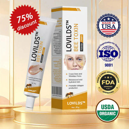 🔥LAST DAY 75% OFF🔥LOVILDS™ Bee Toxin Wrinkle Removal Cream