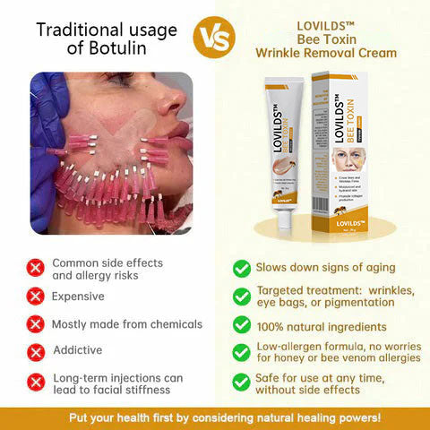 🔥LAST DAY 75% OFF🔥LOVILDS™ Bee Toxin Wrinkle Removal Cream