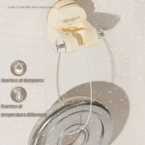 🔥2025 Limited-time Sale 65% OFF🔥 Integrated Suction Cup Shower Rack Wall Mounted Non Perforated Shower Fixture