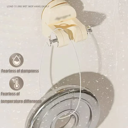 🔥2025 Limited-time Sale 65% OFF🔥 Integrated Suction Cup Shower Rack Wall Mounted Non Perforated Shower Fixture