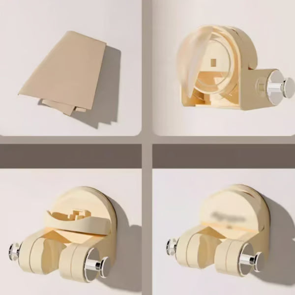 🔥2025 Limited-time Sale 65% OFF🔥 Integrated Suction Cup Shower Rack Wall Mounted Non Perforated Shower Fixture