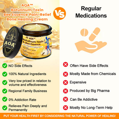 Final Day 79% OFF 🔥AQA™ Botulinum & Bee Essence Pain-Relief Bone Healing Cream